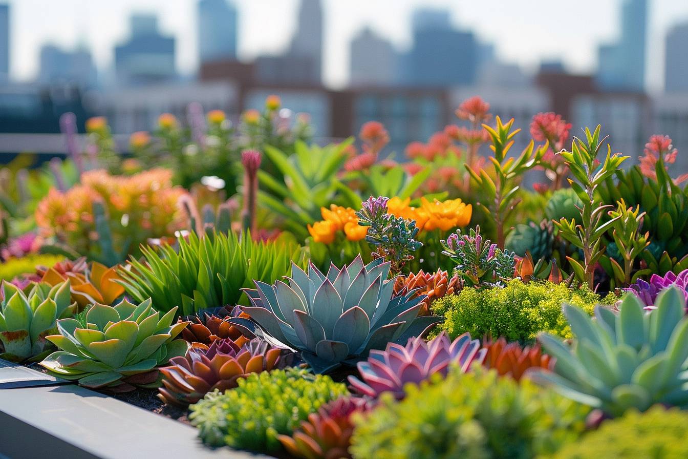 Comment choisir les plantes adaptées pour une toiture végétalisée ?