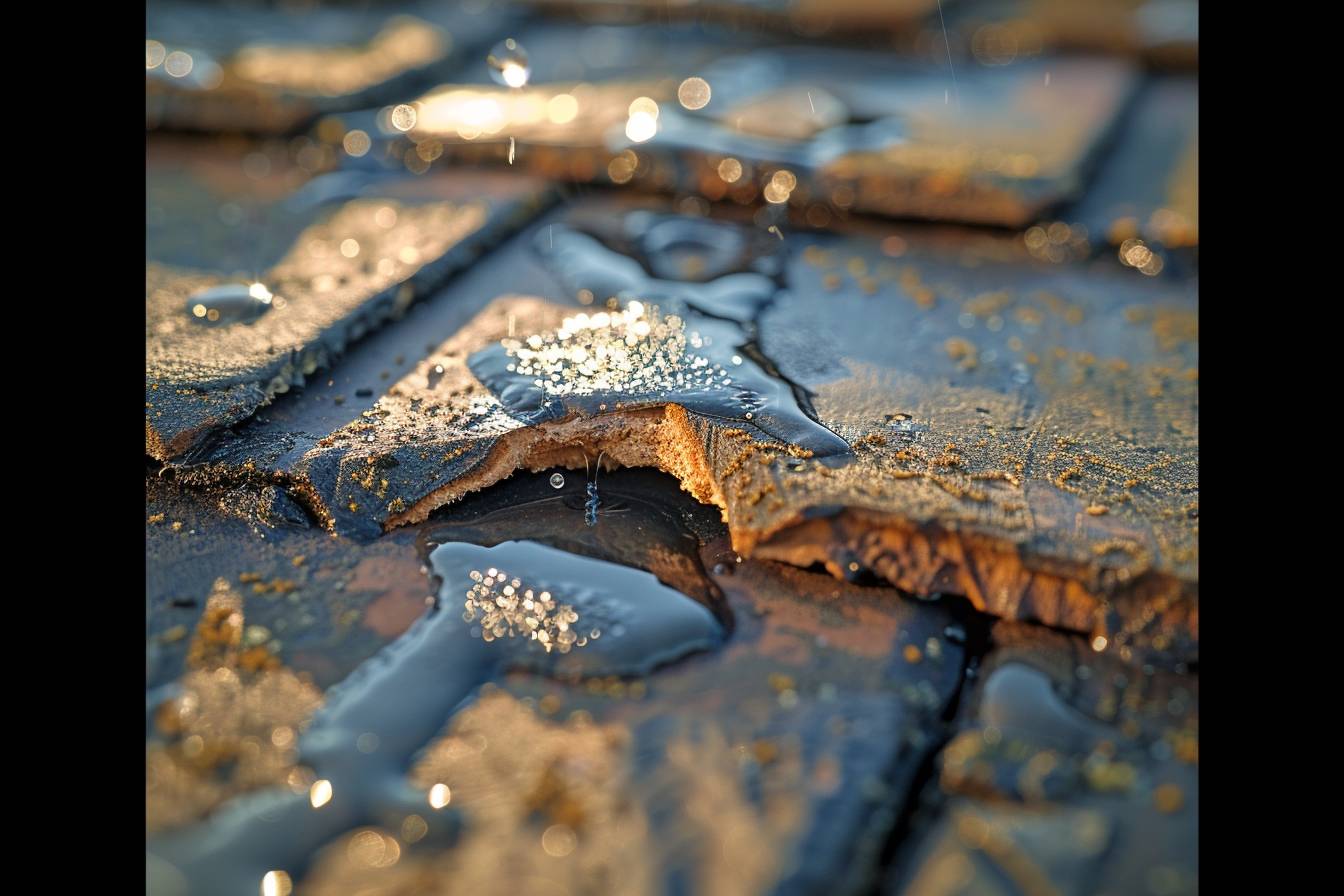 Comment l&rsquo;eau s&rsquo;infiltre-t-elle par le toit ?