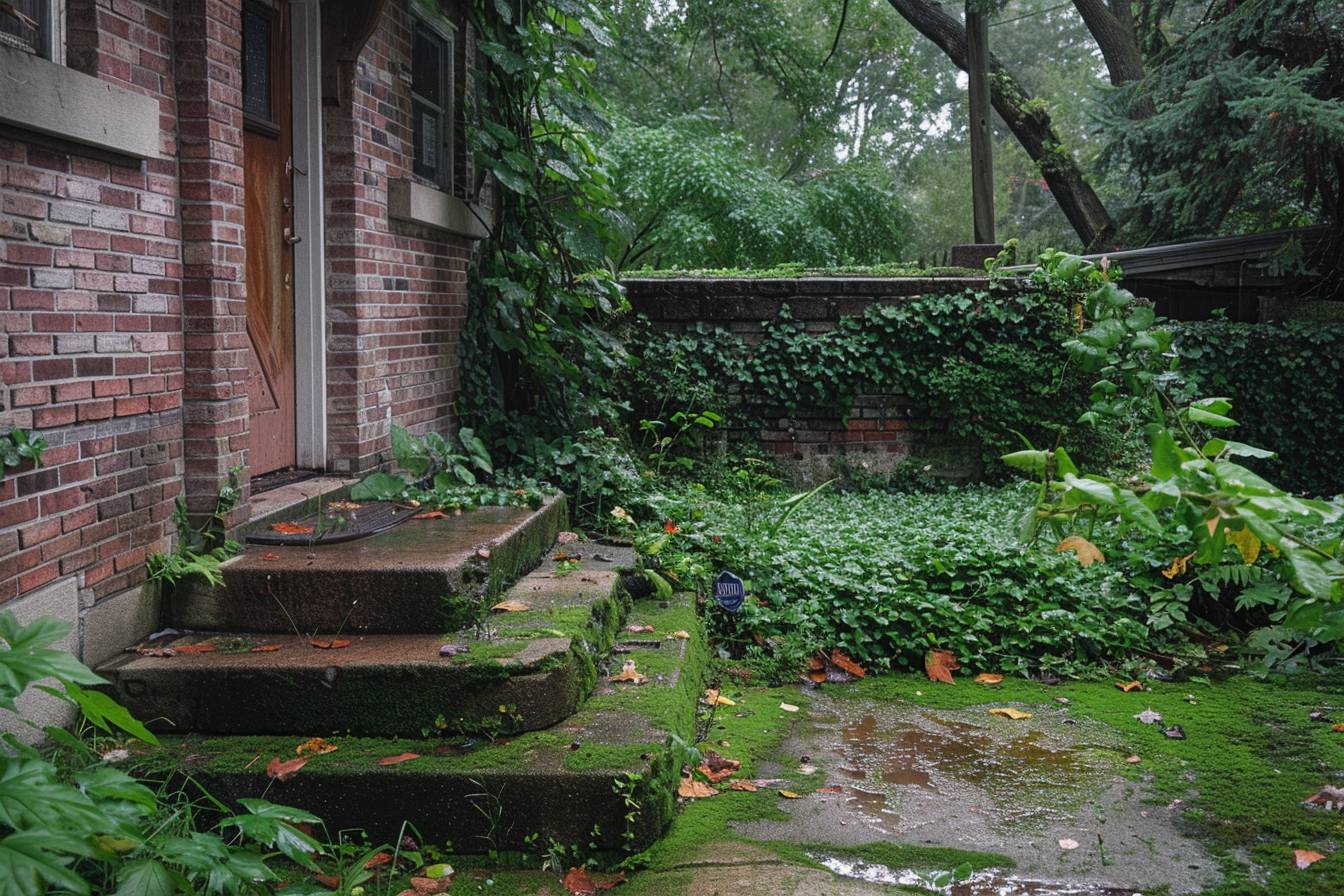 Pourquoi les maisons avec jardin sont parfois plus humides