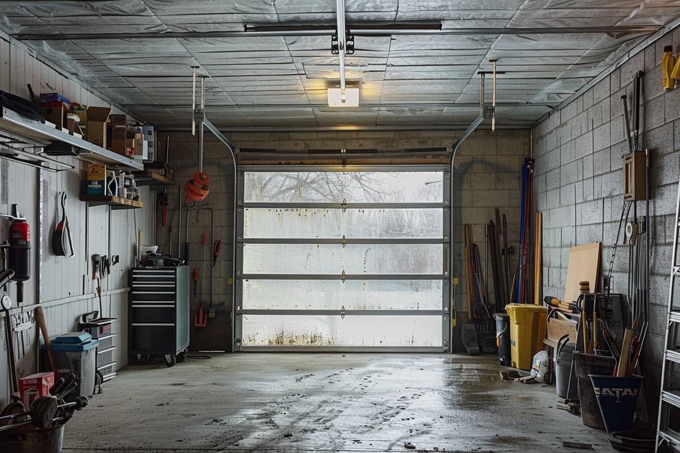 Pourquoi mon garage est-il humide malgré une porte isolée