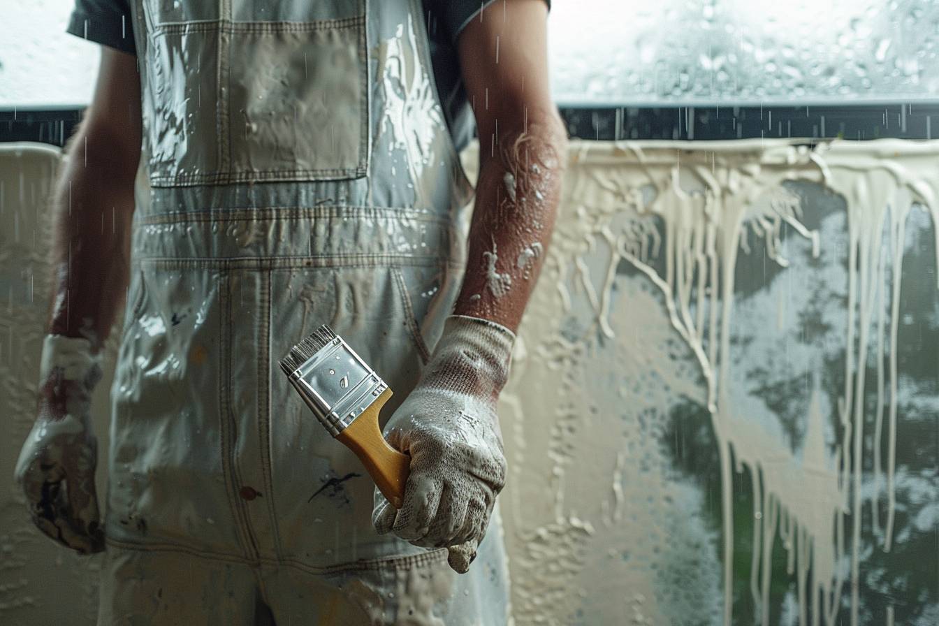 Quels sont les risques de peindre sur un mur humide ?